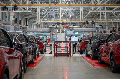 智能化&ldquo;滲透&rdquo;各產(chǎn)線 走進(jìn)特斯拉上海超級(jí)工廠